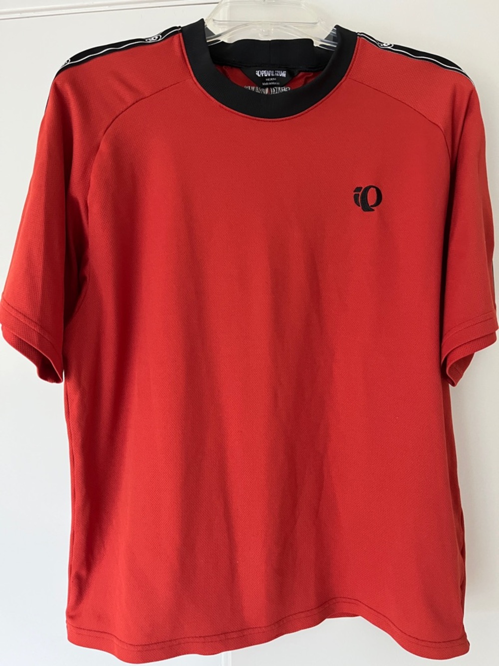 Pearl Izumi Orange Short Sleeve Performance Tee with Black Trim M